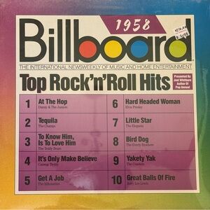 Billboard Top Rock 'n' Roll Hits Vinyl Record